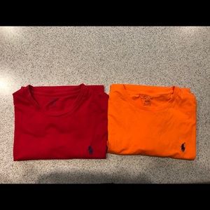 2 Men’s Polo Ralph Lauren crewneck tshirts